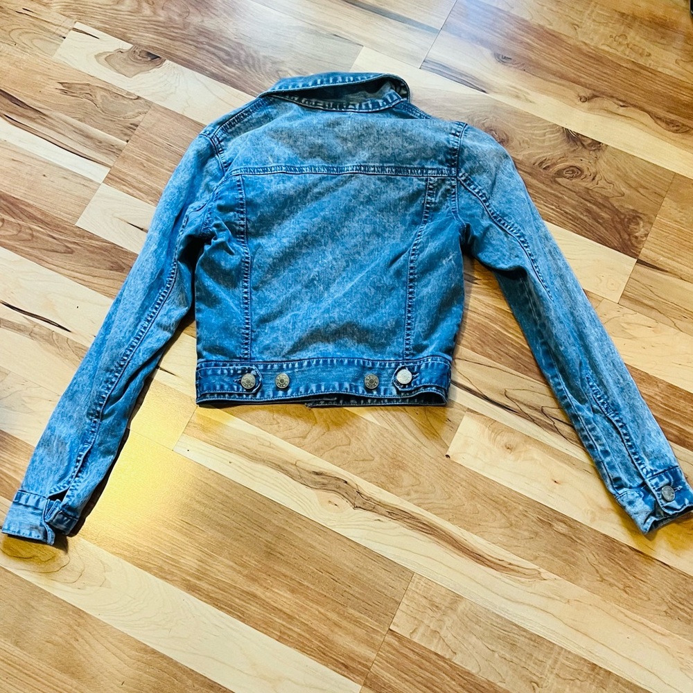 Denim Button-Up Jacket - Picture 2 of 2